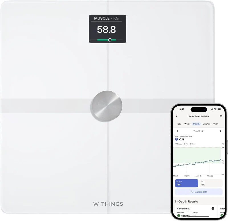 Báscula Body Smart de Withings - Blanco