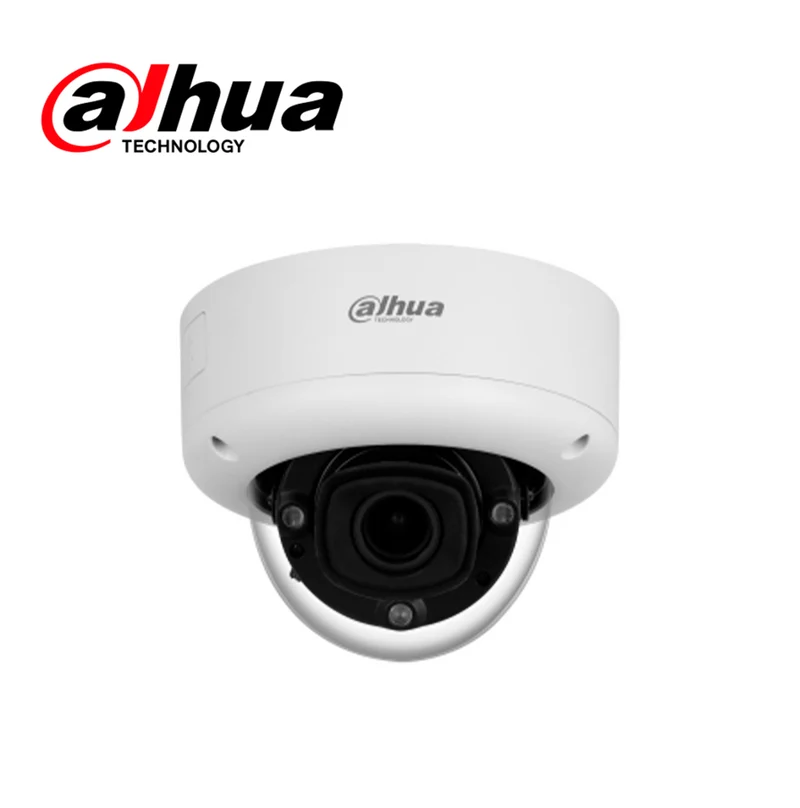 Cámara de seguridad IP Domo de 4MP Varifocal IK10 EPOE Marca: Dahua