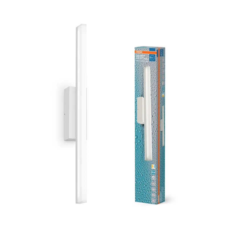Lámpara de espejo OSRAM Orbis Mirror para baño, Click-CCT, 10 W, 60 cm, blanca, IP44