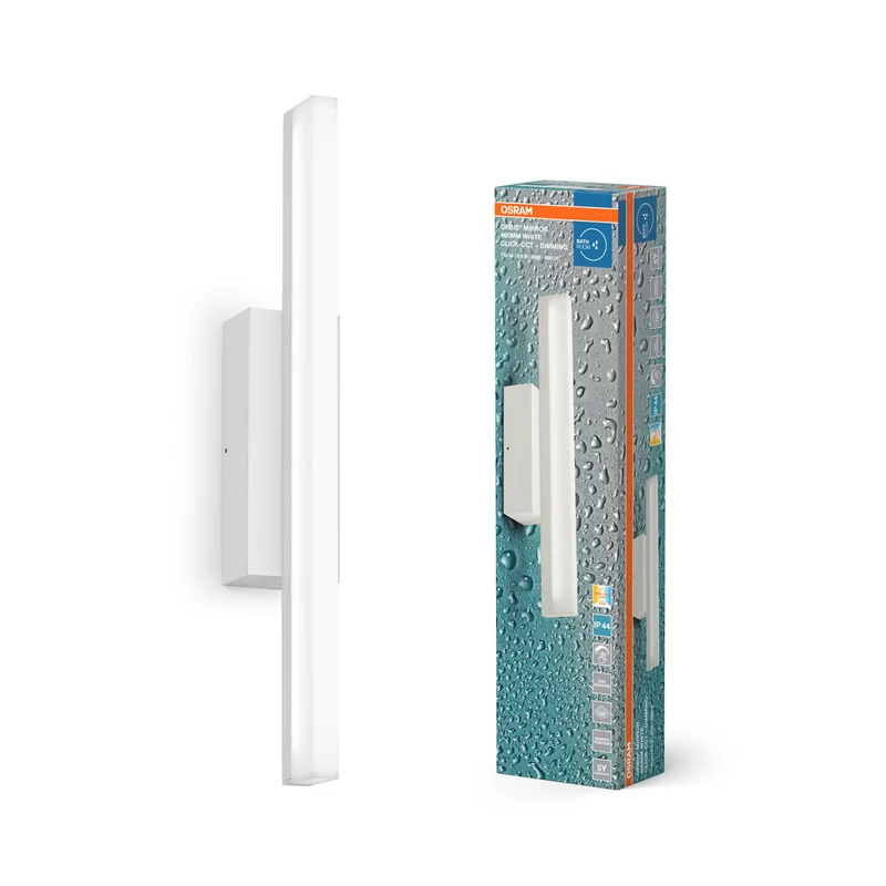Espejo de baño OSRAM Orbis, luz de espejo, Click-CCT, 6,8 W, 40 cm, blanco, IP44