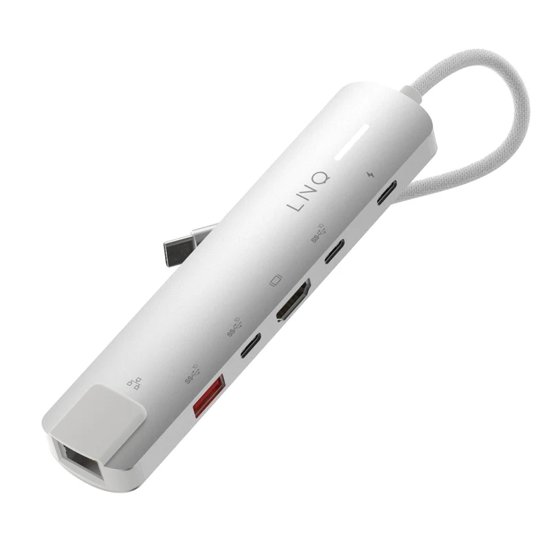 Hub 6 en 1 Pro USB-C de LINQ