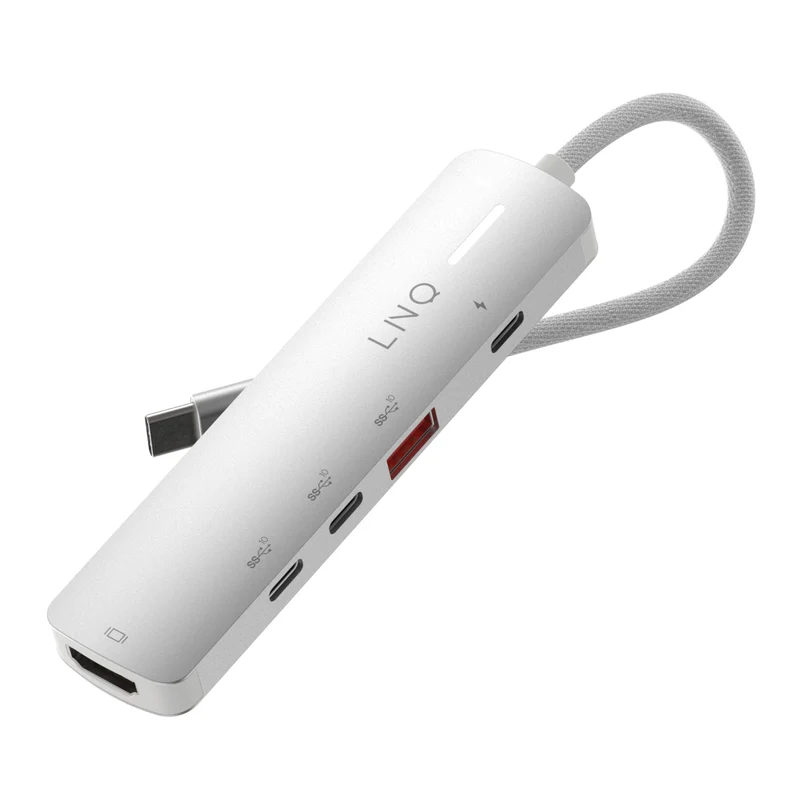 Hub 5 en 1 Pro USB-C de LINQ