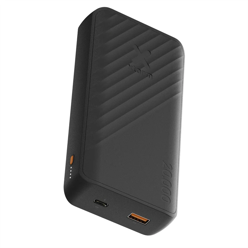 Batería externa de 20.000 mAh Go2 de Xtorm - Negro