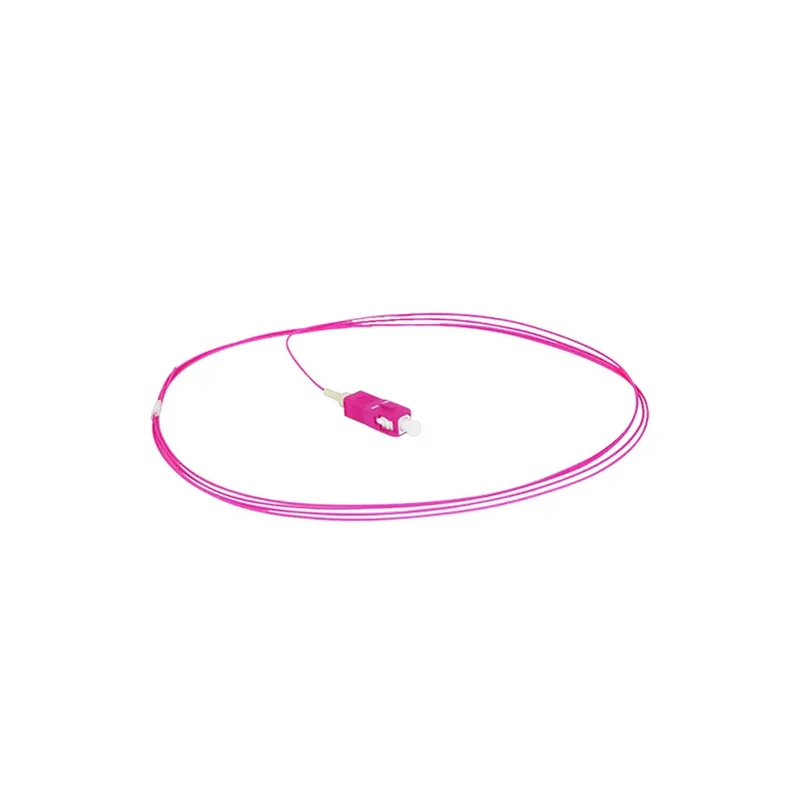 Pigtail fibra SC/UPC MM OM4 50/125 1.5MTS PVC JACKET 0.9MM Marca: Teklink