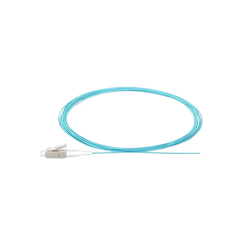Pigtail fibra LC/UPC MM OM3 50/125 1M PVC JACKET 0.9MM Marca Teklink