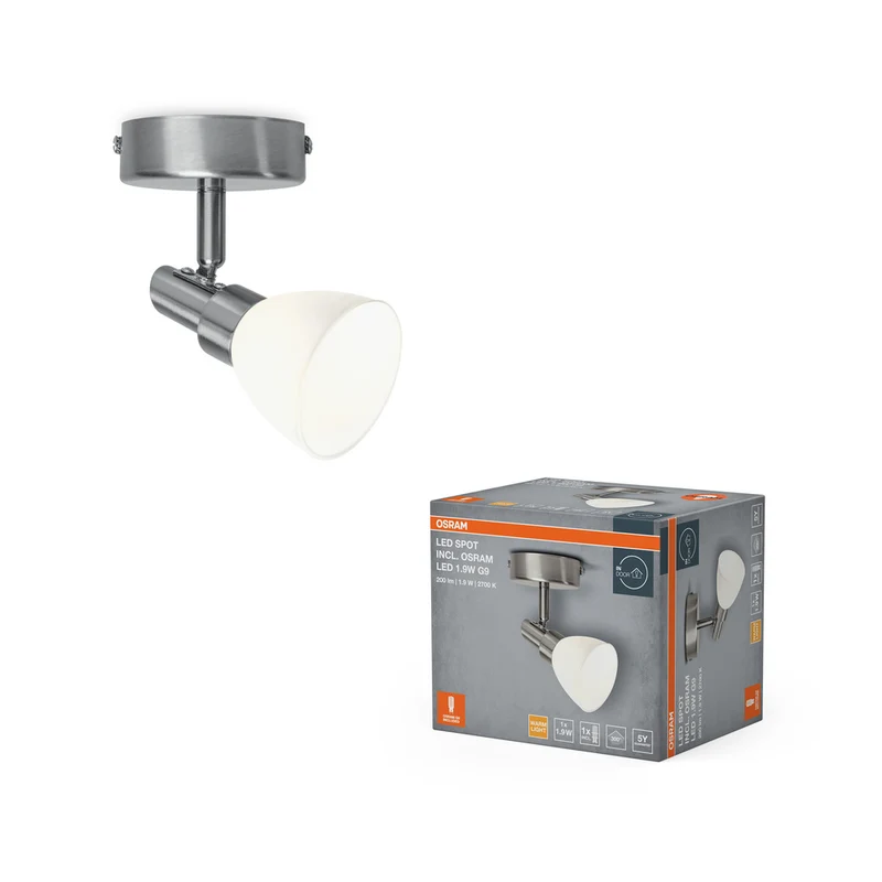 Foco LED OSRAM G9 1,9 W, 200 lm, 2700 K, blanco cálido