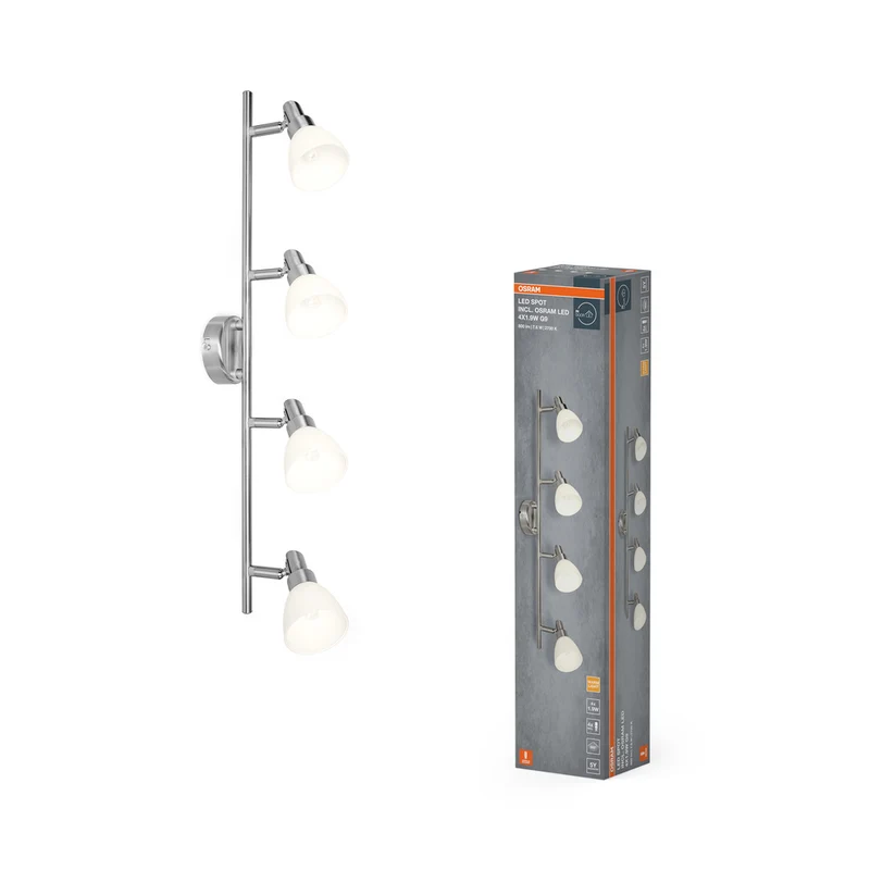 Foco LED OSRAM G9 4 x 1,9 W, 800 lm, 2700 K, blanco cálido
