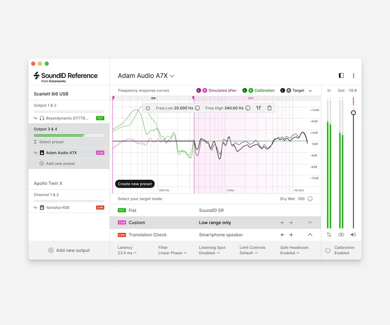 SIDR para altavoces y auriculares & ORIA Mini Add-on