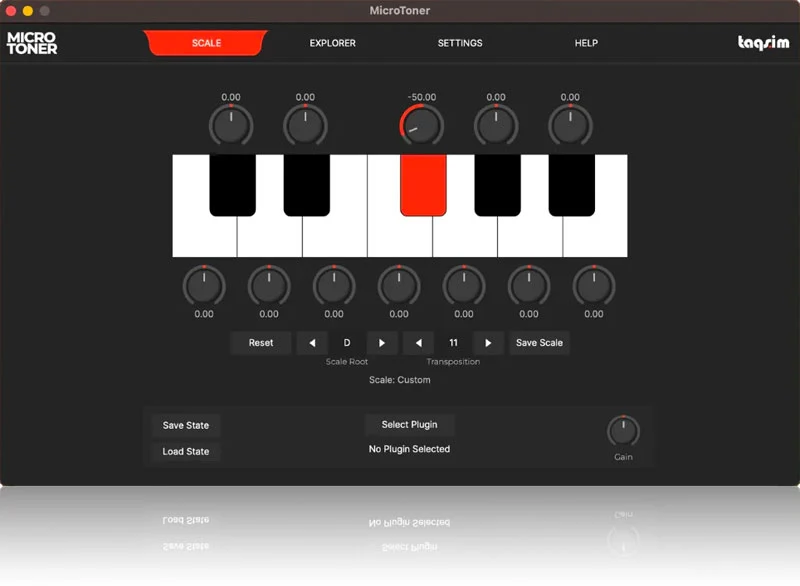 MICROTONER Plugin microtonal