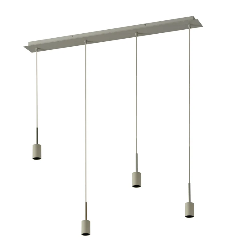Lámpara colgante OSRAM DECOR Needle Lineal Beige 4xE27