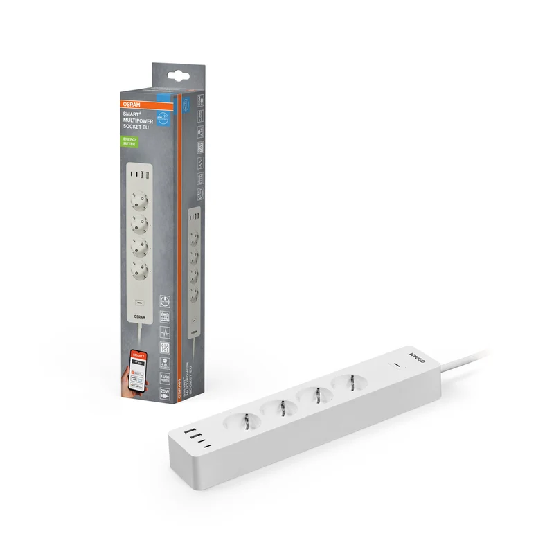 Toma de corriente inteligente OSRAM Wifi SMART+ UE (2.ª generación), color blanco