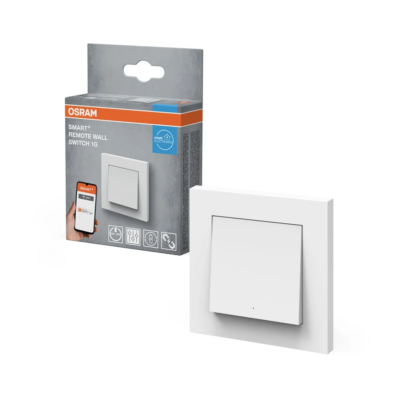 Interruptor de pared magnético inteligente OSRAM Wifi SMART+ con 1 botón