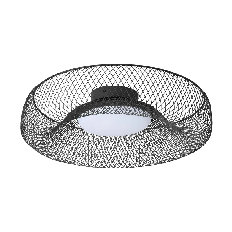 Lámpara de techo OSRAM DECOR Mesh de 18,5 W, color negro