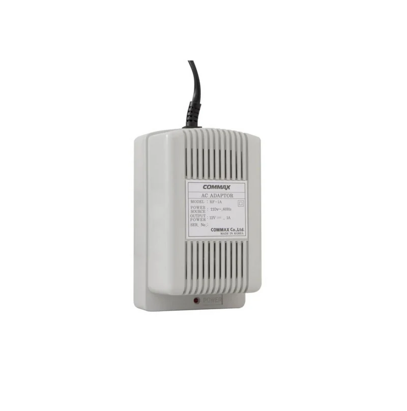 Fuente de poder 12VDC-1A RF-1A Marca: COMMAX