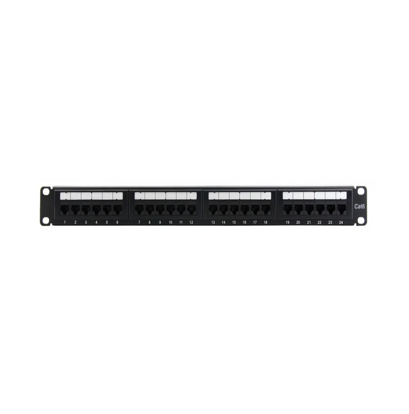 Patch panel Cat6 24 puertos LTK-PP24C6 Marca: Lantek