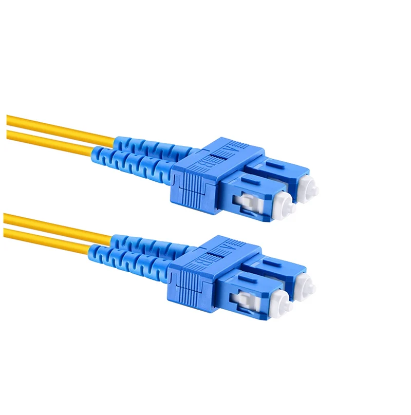 Patch Cord SC/UPC SC/ UPC monomodo duplex 9/125um 1M Marca: Lantek