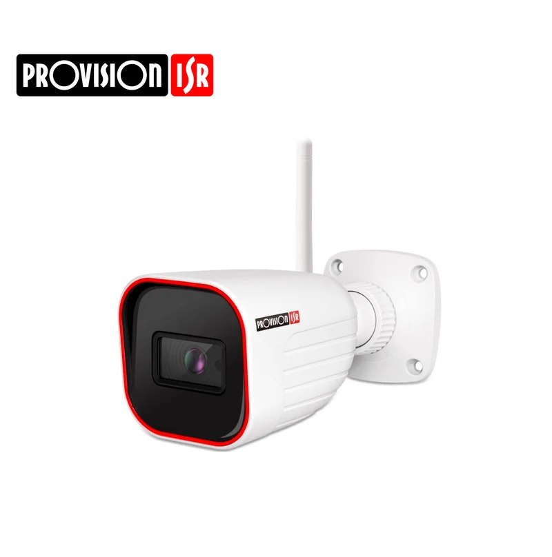 Cámara de seguridad IP de 4MP iluminación 20m H.265 / H.264 Marca: Provision ISR