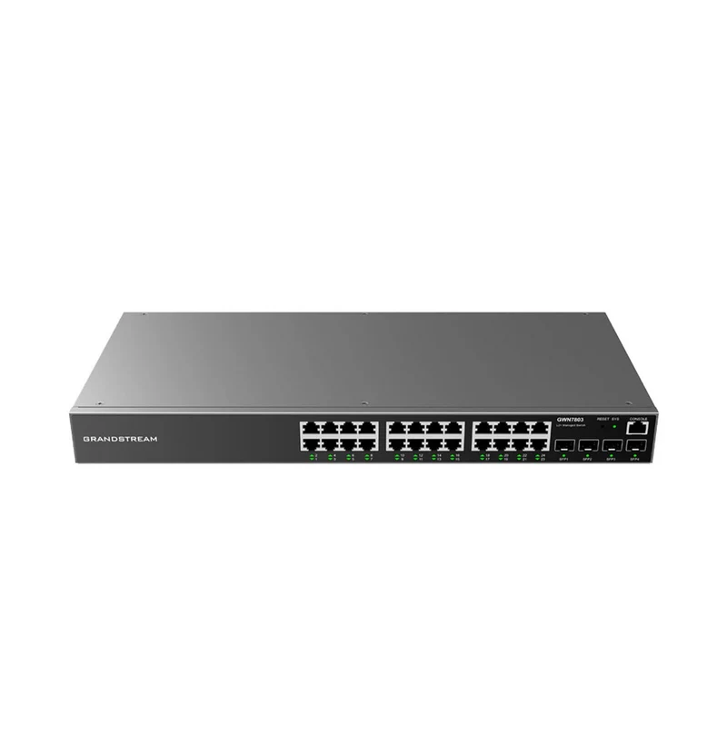 Switch Gigabit PoE+ Administrable / 24 p GWN7803P Marca: Grandstream