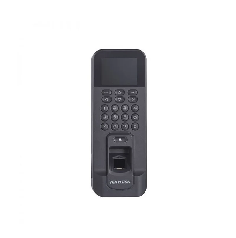 Terminal de control de acceso con lector de huellas dactilares cableado DS-K1T804AMF Marca: Hikvision