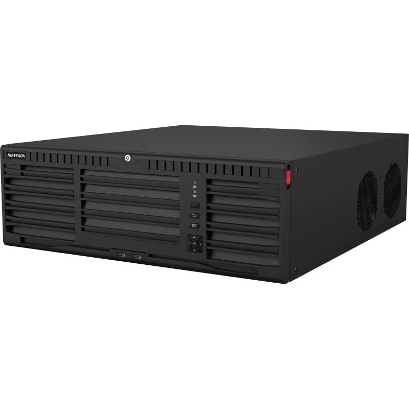 NVR Hikvision - 8K Megapixel - 64 canales IP - Soporta Cámaras con AcuSense - 16 Bahías de Disco Duro - DS-9664NI-M16