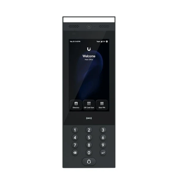 Intercomunicador Ubiquiti G3 Intercom Interior/Exterior Wall Mount Negro UA-G3-Intercom