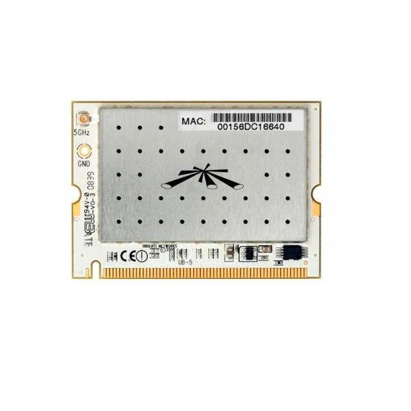 Accesorio Ubiquiti UB-5 5GHz mini-PCI 200mW Radio - Alta fiabilidad y bajo costo