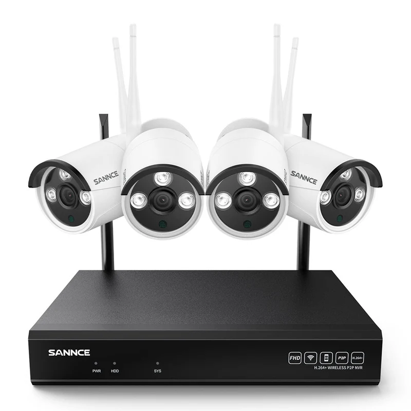Certified Refurbished 8MP 10-Channel Wireless Security Camera System, Two-Way Audio, IP66 Waterproof, Smart AI Human Detection, Work With Alexa