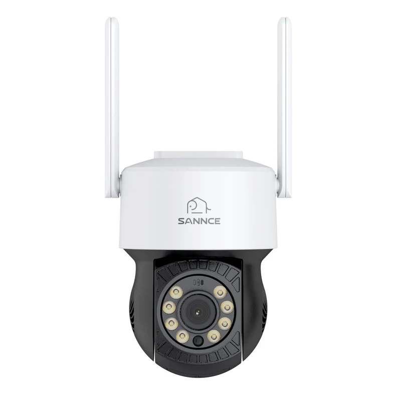 5MP Wireless PT Security Camera, Pan & Tilt, Single WiFi IP Camera for SANNCE N48WHE/N98WHE/N44WEF NVR, AI Human Detection, Work with Alexa, 100ft Night Vision, Remote Access & Smart Motion Alerts