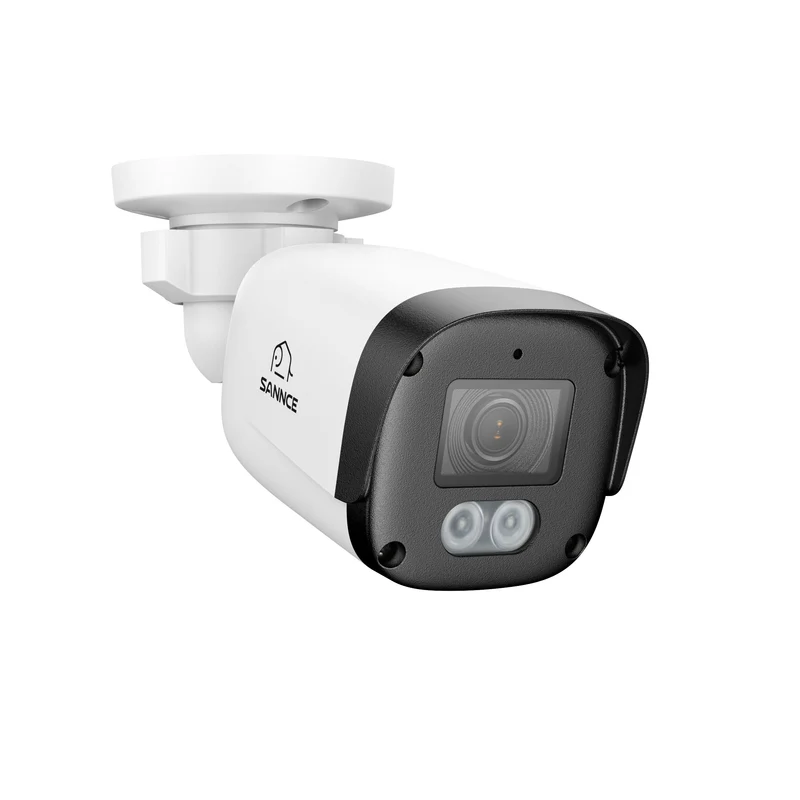 EQ500 3K 5MP Outdoor PoE Security Camera, AI Human & Vehicle Detection, IP67 Waterproof, microSD Card Slot, Two-Way Audio, Built-in Siren & Alarm