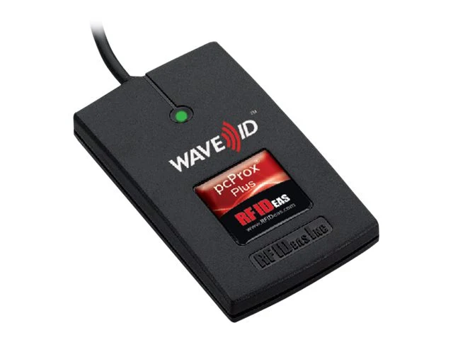 Control de Acceso rf IDEAS WAVE ID Plus Keystroke RA FactoryTalk V2 Black Surface Mount Reader