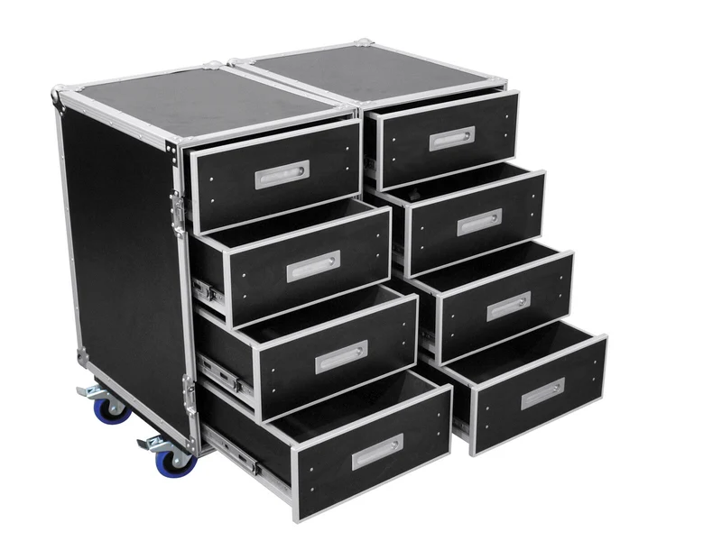 ROADINGER DD-2 Estuche universal Roadie de doble cajón