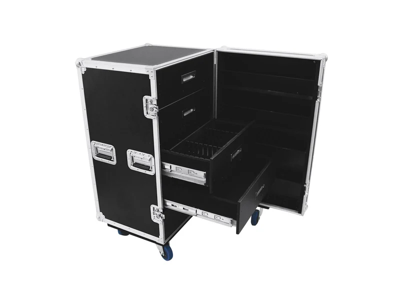 ROADINGER TSF-1 Estuche universal con cajón y ruedas