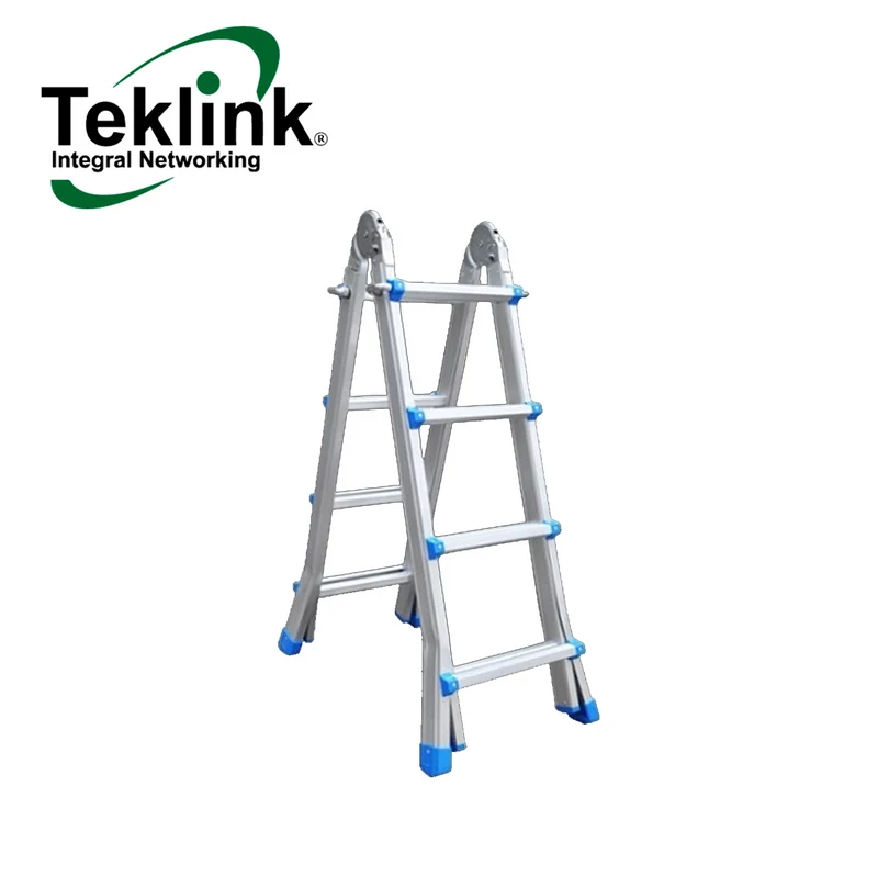 Escalera metalica 4,24M capacidad de carga de 150KG JLB-M011 Marca: Teklink