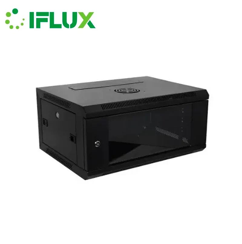 Gabinete telecomunicaciones de pared 600*450*4U desarmado IFT-WM-6045-4U Marca: Iflux
