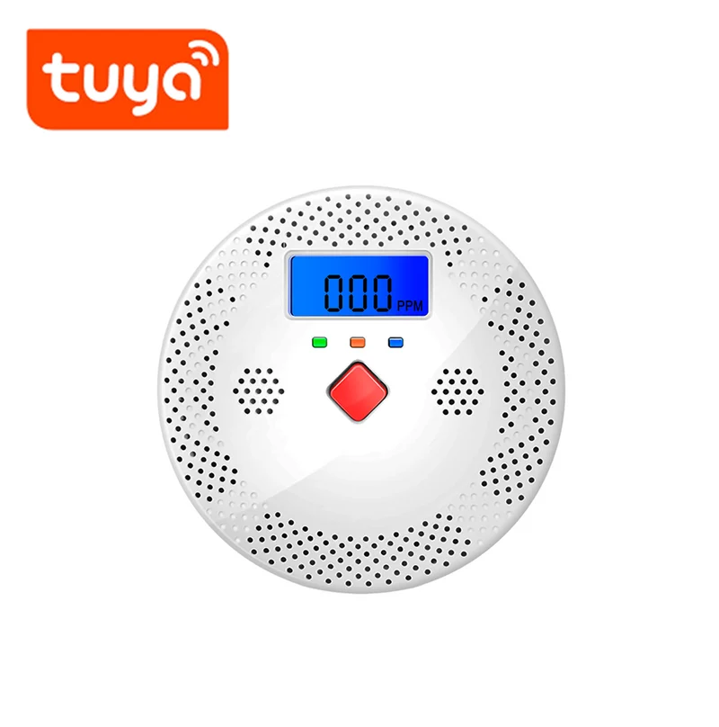 Detector de monoxido de carbono WIFI Tecnología Tuya TK-CO400A Marca: Tuya