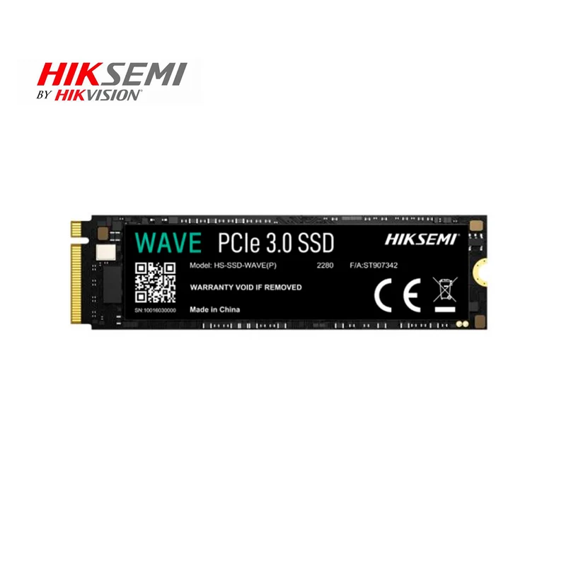 Disco duro interno de estado sólido 512GB HS-SSD-WAVE(P) 512G PCLE 3.0 NVME 2500MB/S / 1025MB/S Marca: Hiksemi