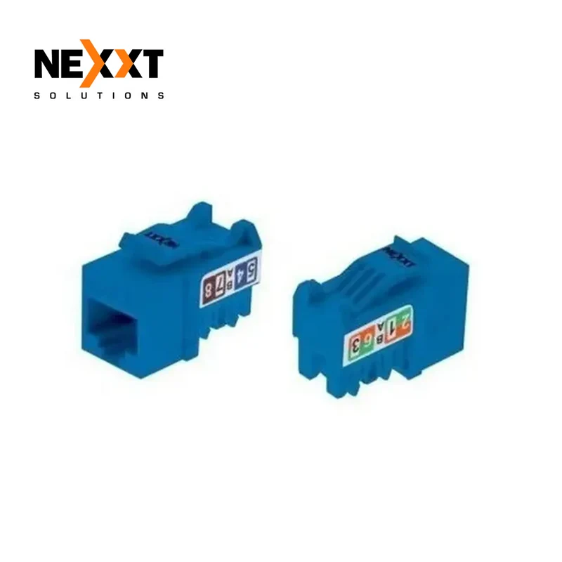 Módulo Keystone Jack RJ45 Cat6 Marca: Nexxt