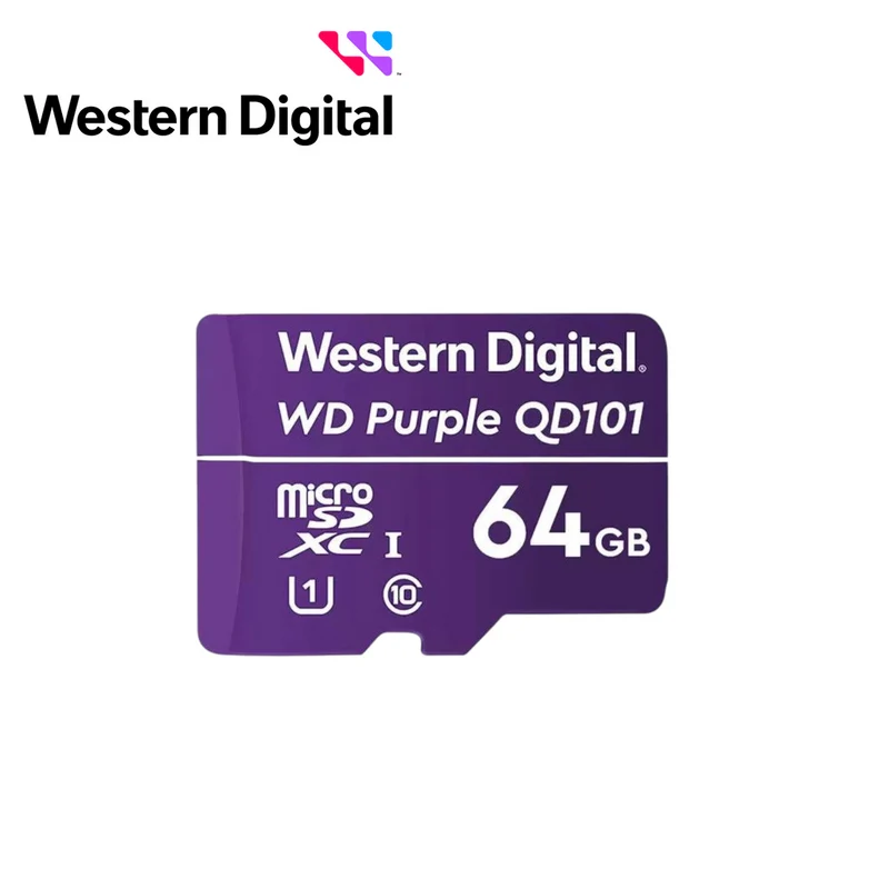 Micro SD de 64GB SC Ultra Endurance Marca: WD Purple