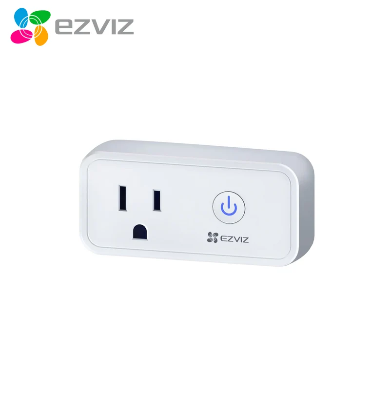 Enchufe Inteligente, Max 10A, control remoto App móvil, Wifi 2.4, Horarios y temporizador CS-T30-10B-US Marca: Ezviz