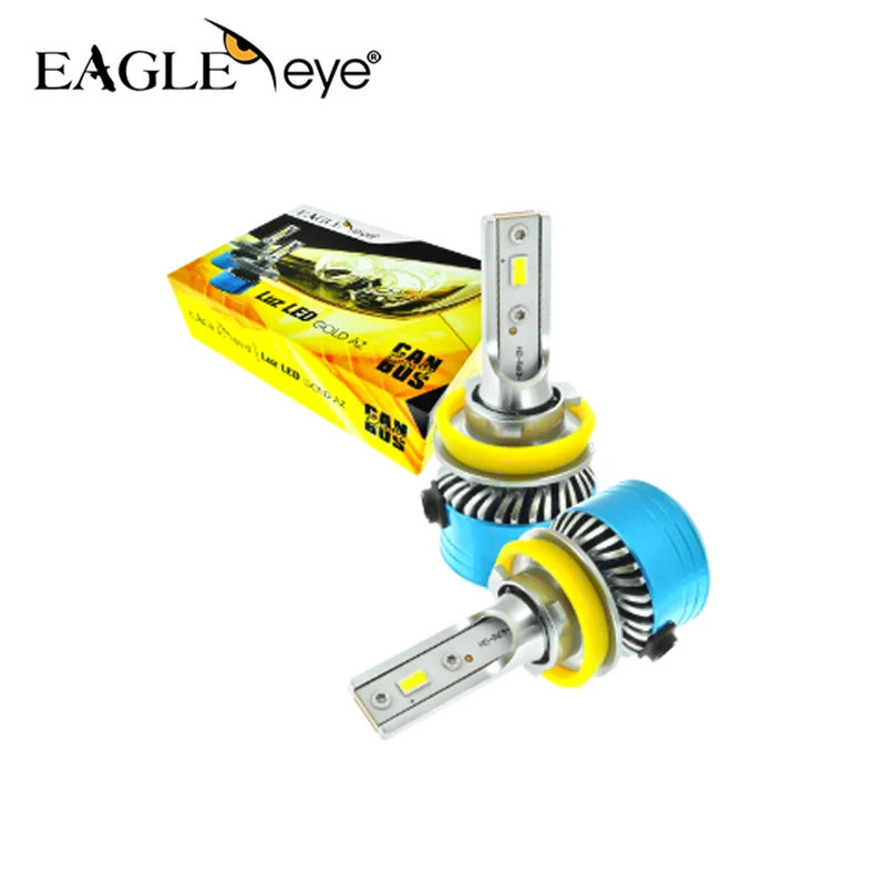 KIT DE LUZ LED EAGLE EYE GOLD AZ, CANBUS READY H11 X625 Marca: Eagle Eye