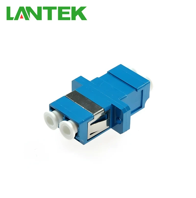 Adaptador fibra optica LC/UPC Monomodo Duplex Empaque de 4 Unds LTK-LC.DBOX Marca: Lantek