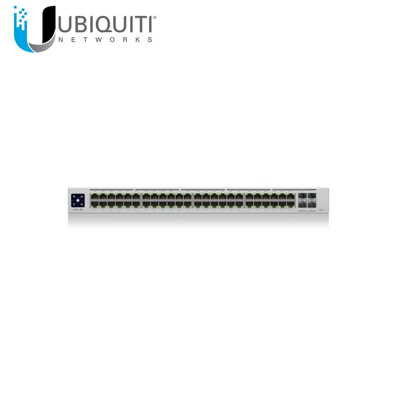 UniFi Switch USW-Pro-48-POE Gen2, Capa 3 de 48 puertos PoE 802.3at/bt + 4 puertos 1/10G SFP+, 600W USW-PRO-48-POE Marca: Ubiquiti