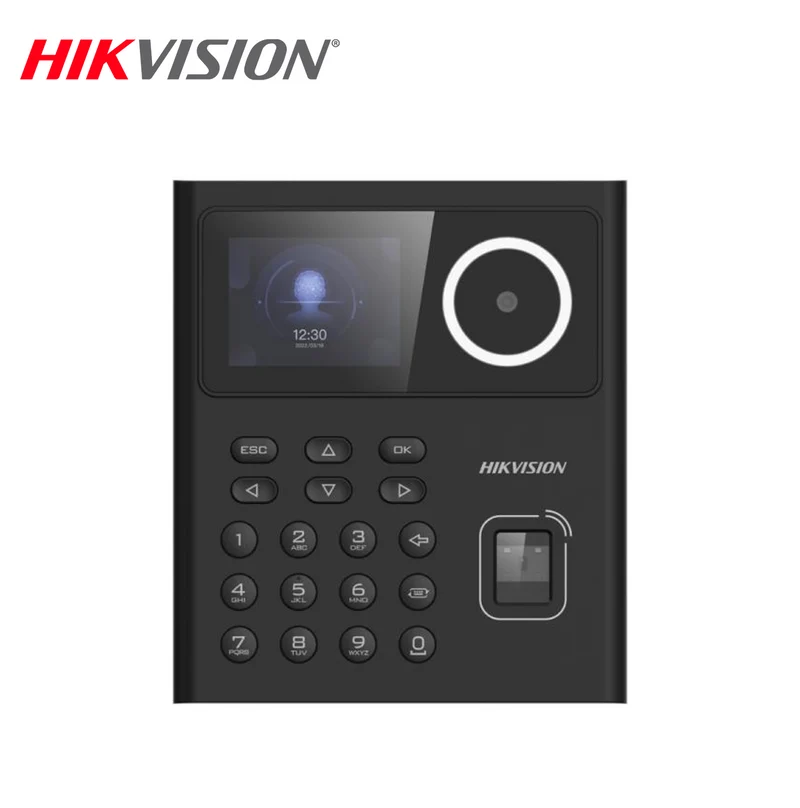 Lector biométrico de reconocimiento facial y control de acceso con pantalla LCD de 2,4" DS-K1T320MFWX-B(O-STD) (E) Marca: Hikvision