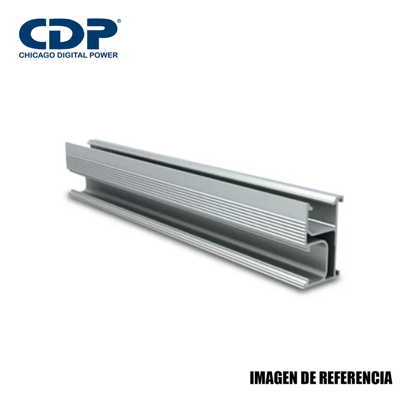 Riel de Montaje Solar / Aluminio Extruido / 4.12m EXTRUDED ALUMINUM SOLAR MOUNT Marca: CDP