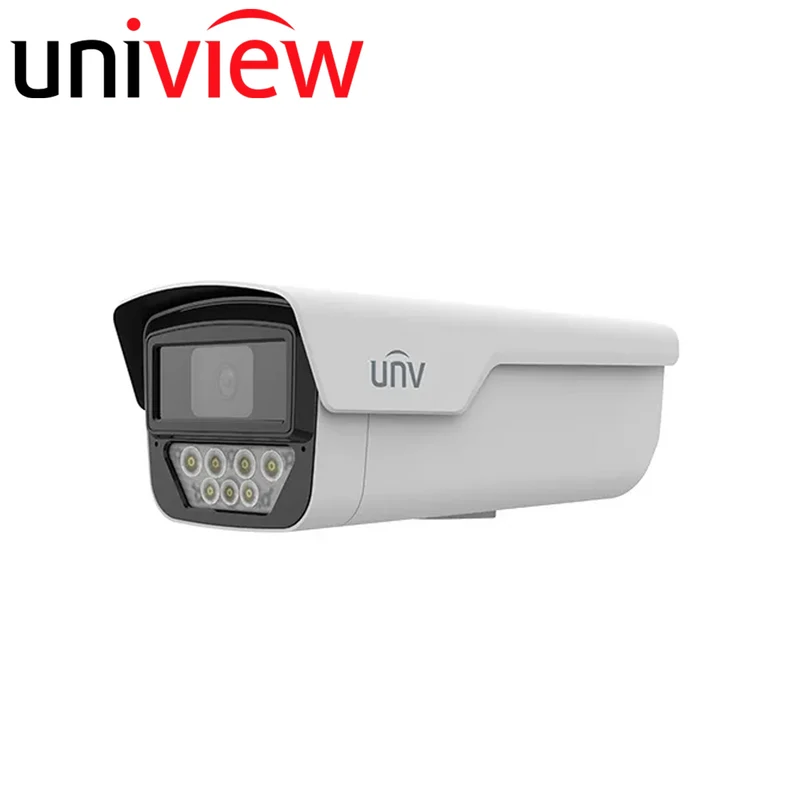 Cámara IP Bullet 5MP Lente 4mm con Wise-ISP, Audio Bidireccional y Alcance IR 50m IP67 – IPC245LP-ADF40KC-WP Marca Uniview