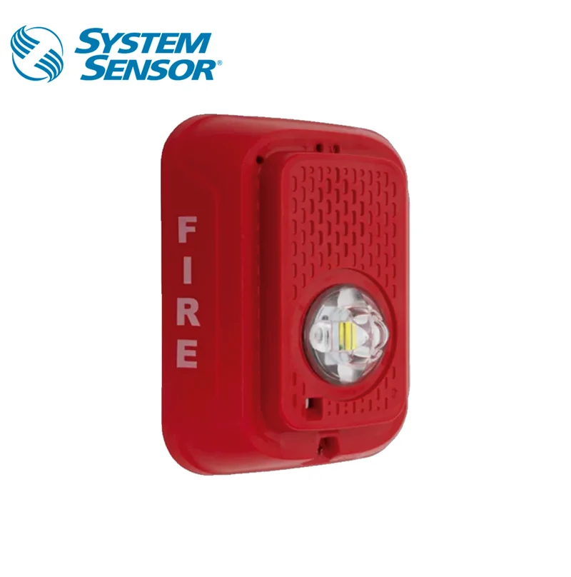 Lámpara Estroboscópica LED / 2 Hilos / Montaje en Pared / 15 a 185 Candelas SRLED-SP Marca: System Sensor