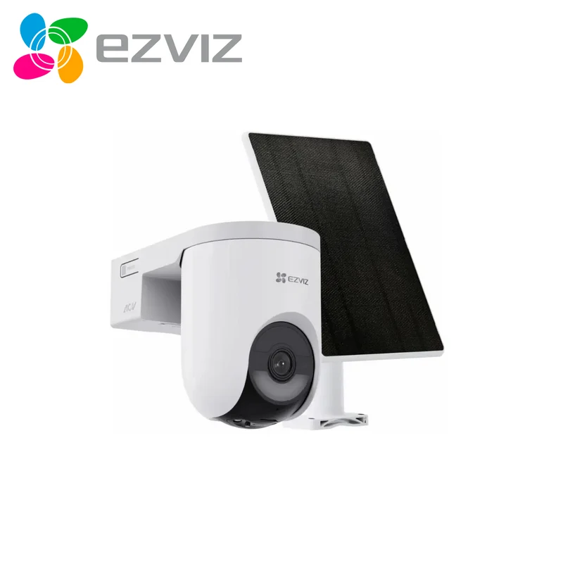 Kit de cámara wifi, HB8 Lite 4G + Panel solar, Wifi 6, 2K, Vista 360°, Detección humano y vehículo CS-HB8c-SP-R100 Marca: Ezviz
