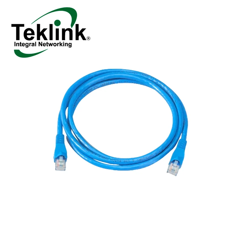 Patch Cord UTP CAT 6A Azul 7ft (2.13MTS) PCU-6A07-BL Marca: Teklink