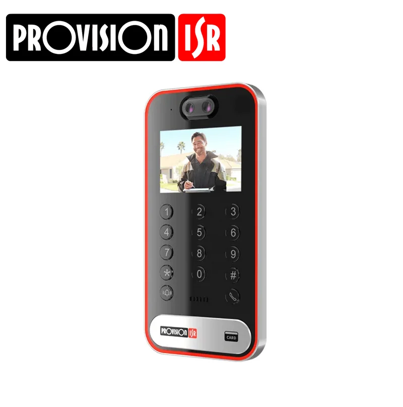 Intercomunicador IR para exteriores con reconocimiento facial INT-320WIPN Marca: Provision