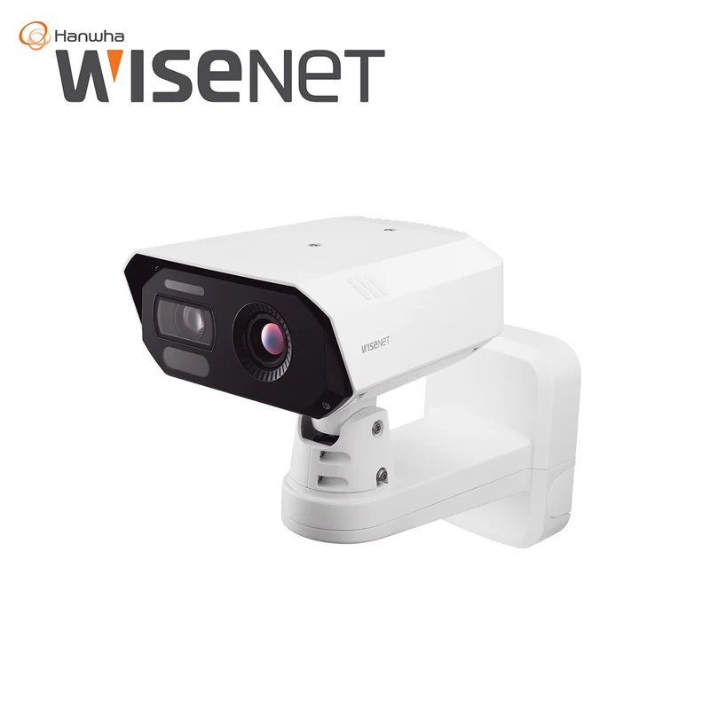 Camara IP Bi Espectral con lente visible resolucion 4K y lente termico con resolucion VGA TNM-C4940TD Marca: Hanwha